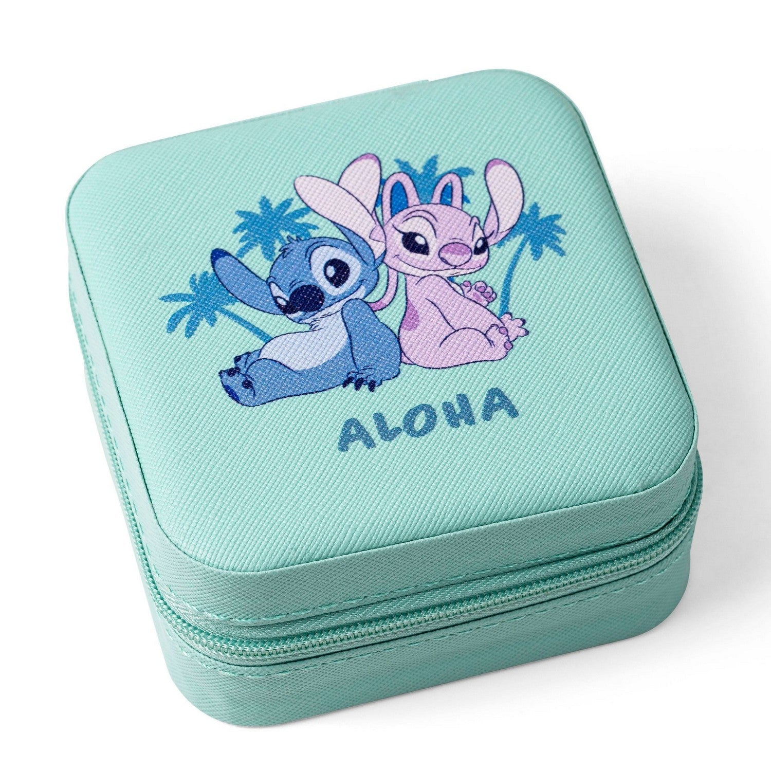 Disney Stitch & Angel Aloha Sm Square Jewellery Case VZ703227L.PH