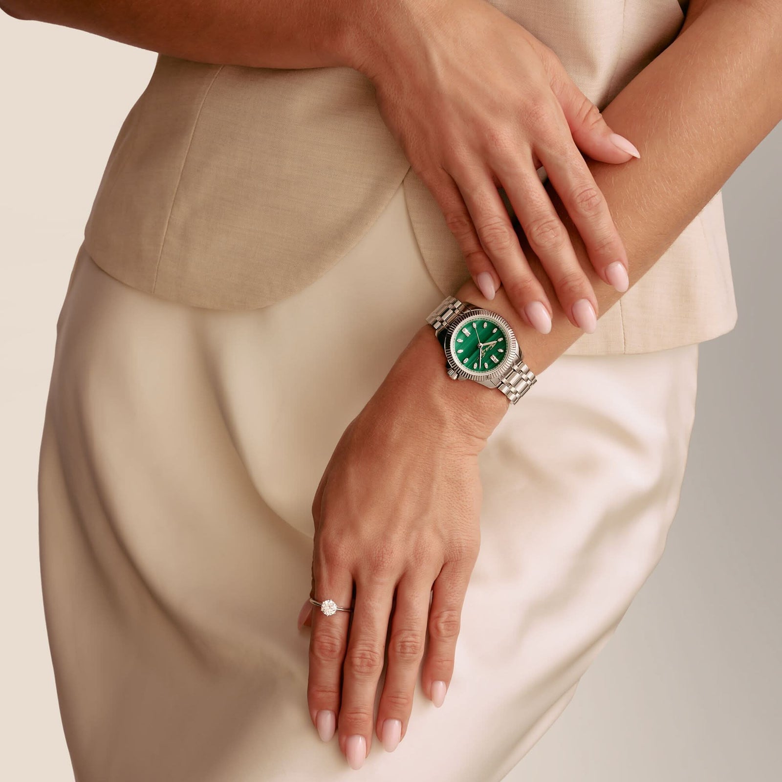 Divine Green Malachite Women's Watch WA0434-201-211