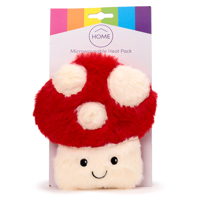 Mushroom Toadstool Microwavable Plush Lavender Heat Pack WARM101