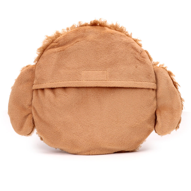 Cavapoo Fluffy Dog Head Microwavable Plush Lavender Heat Pack WARM107