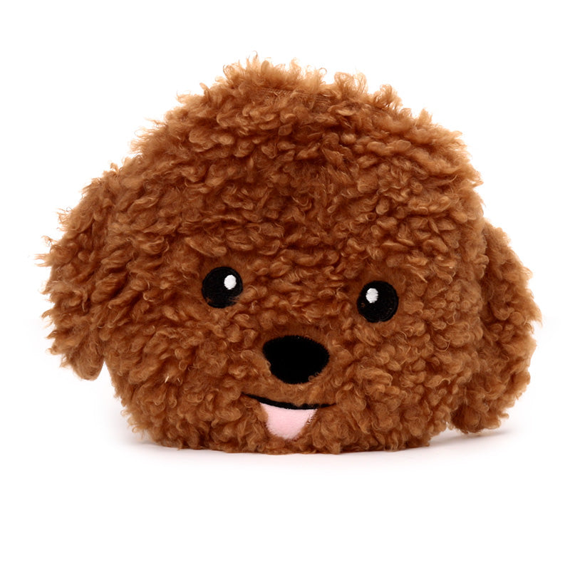 Cavapoo Fluffy Dog Head Microwavable Plush Lavender Heat Pack WARM107