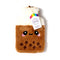 Bubble Tea Foodiemals Hot Water Bottle with Plush Cover WARM120