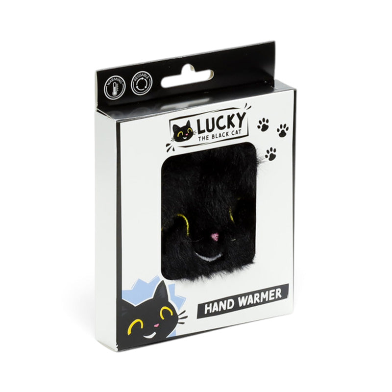 Lucky the Black Cat Plush Hand Warmer WARM142