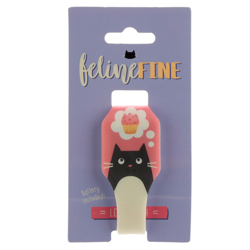 Feline Fine Black Cat Silicone Digital Watch WATC03