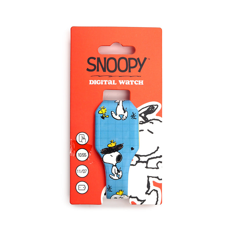 Peanuts Snoopy & Woodstock Silicone Digital Watch WATC36