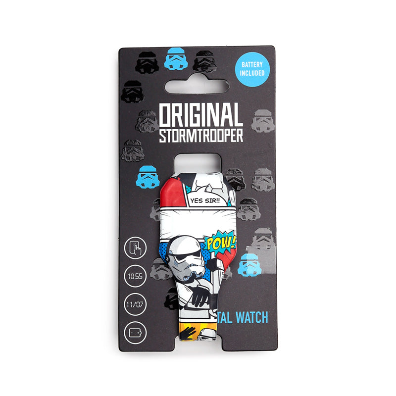 The Original Stormtrooper Pop Art Silicone Digital Watch WATC38