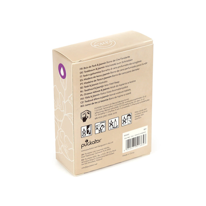 Eden Set of 6 Teakwood & Jasmine Wax Melts WAX40