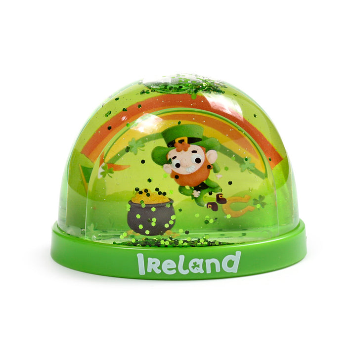 Luck of the Irish Ireland Medium Glitter Snow Storm WB36