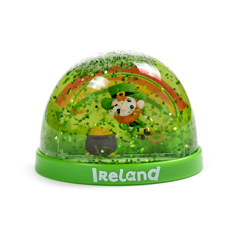 Luck of the Irish Ireland Medium Glitter Snow Storm WB36
