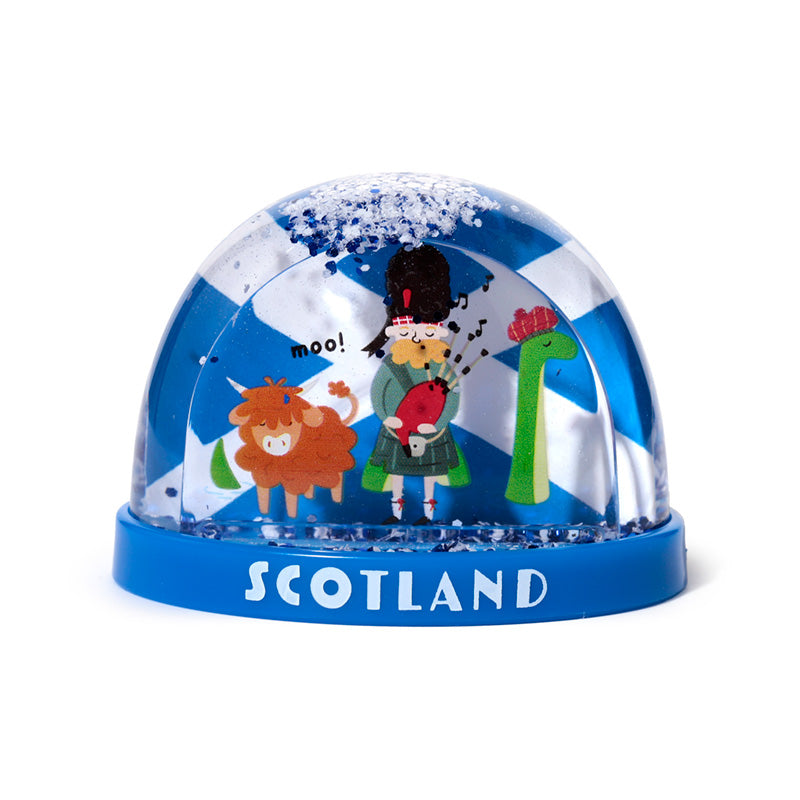 Scotland Souvenir Medium Glitter Snow Storm WB38