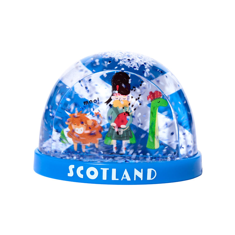 Scotland Souvenir Medium Glitter Snow Storm WB38