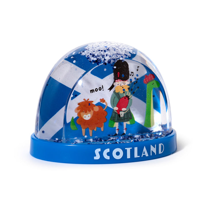 Scotland Souvenir Medium Glitter Snow Storm WB38