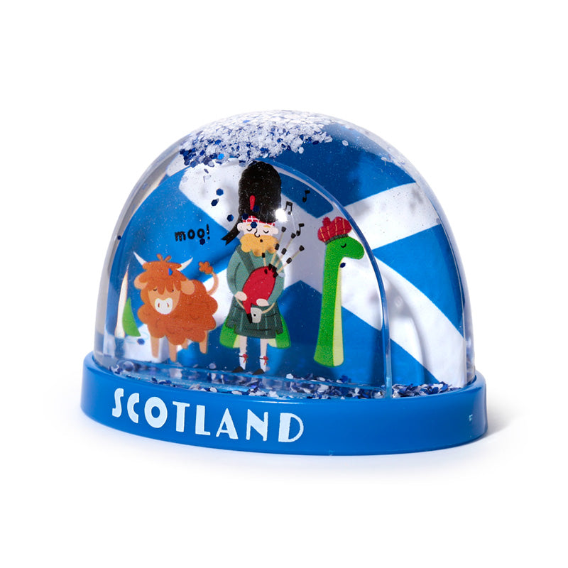 Scotland Souvenir Medium Glitter Snow Storm WB38