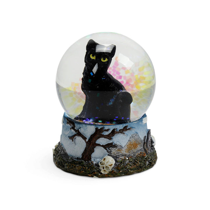Black Cat Snow Globe WB41