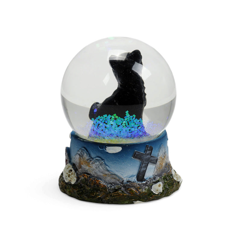 Black Cat Snow Globe WB41