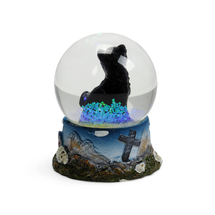 Black Cat Snow Globe WB41