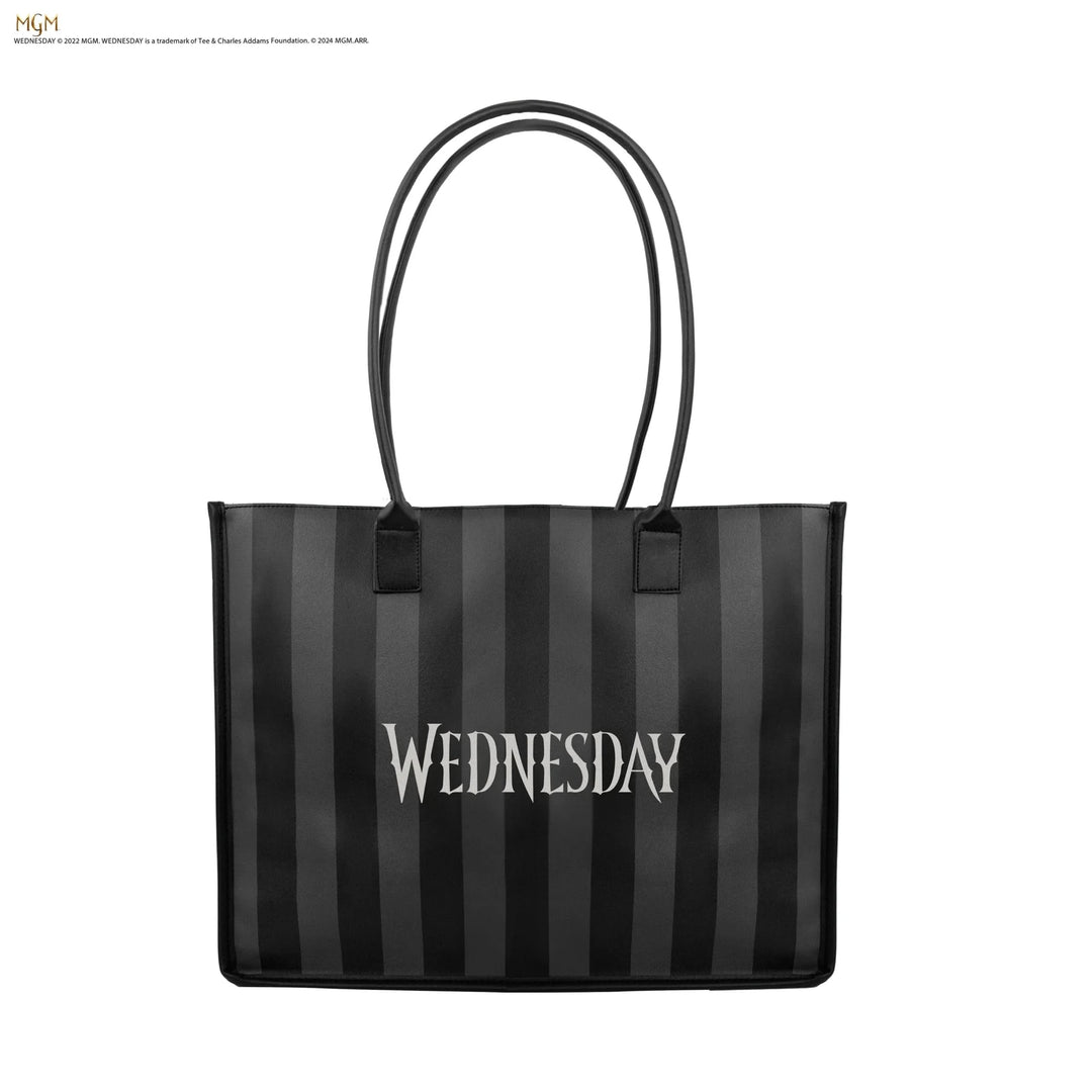 Wednesday Nevermore Academy Black Shopping Bag CR2373