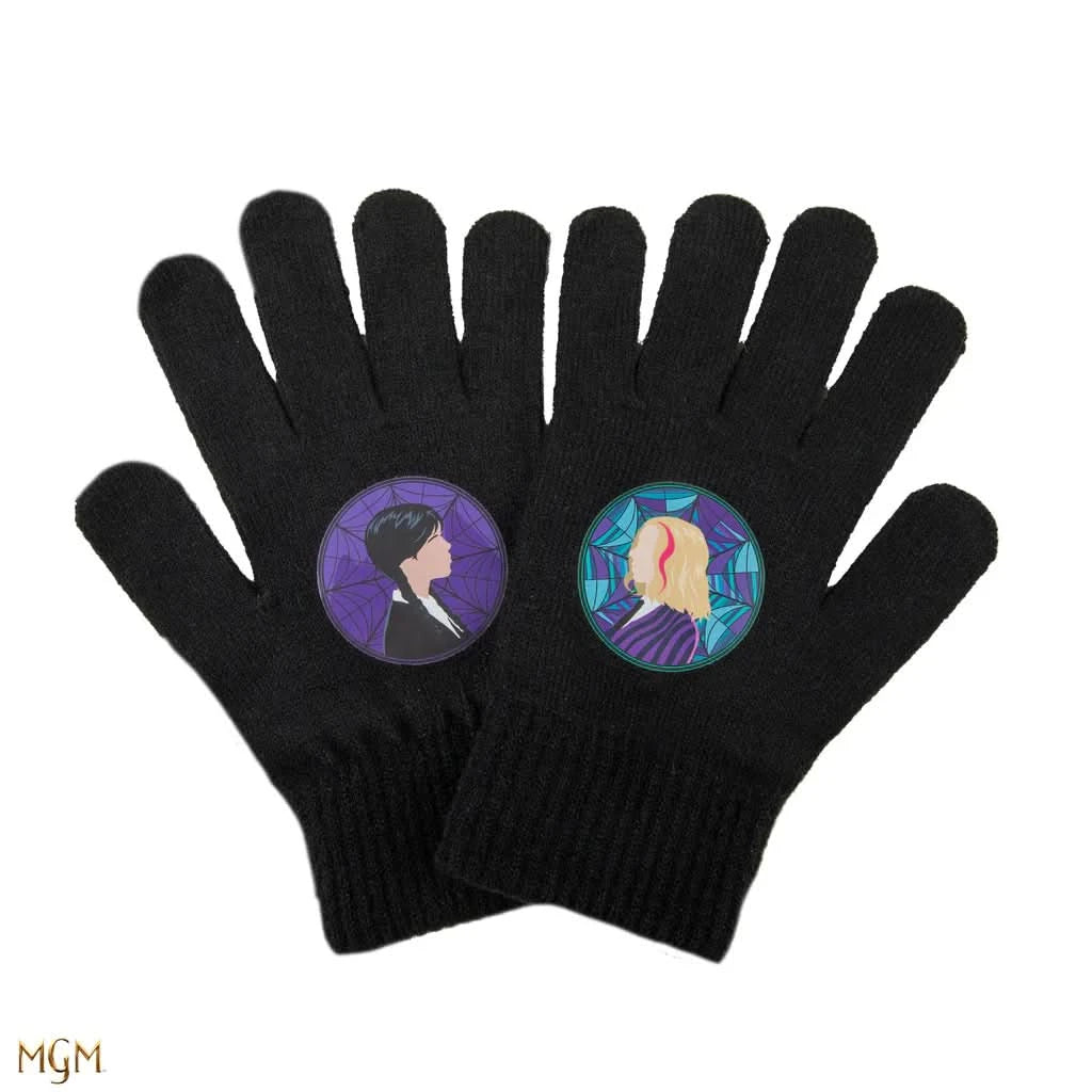 Wednesday Holiday Capsule Wednesday And Enid Gloves CR1471