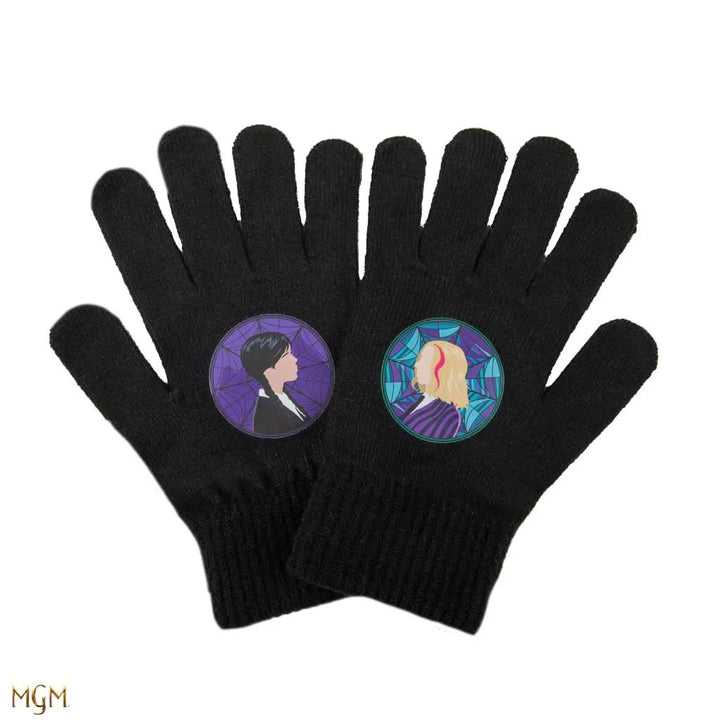 Wednesday Holiday Capsule Wednesday And Enid Gloves CR1471