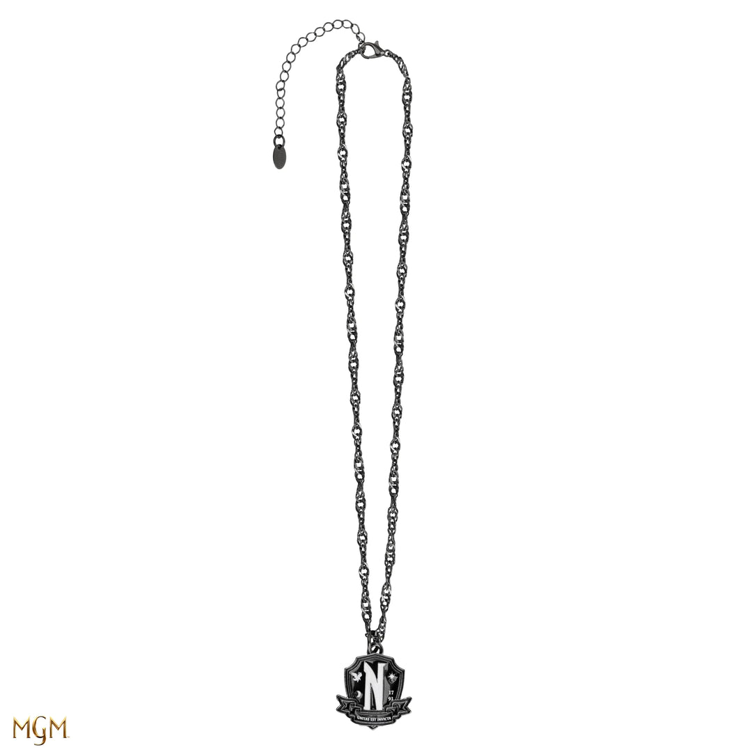Wednesday Necklace Nevermore Academy Black MAP3071