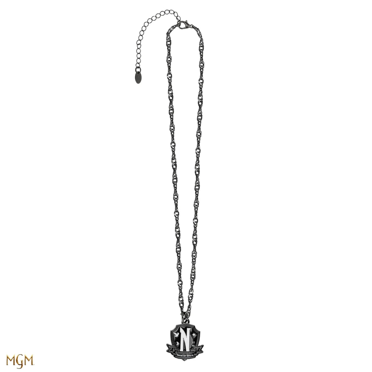 Wednesday Nacklace Nevermore Academy Black MAP3071