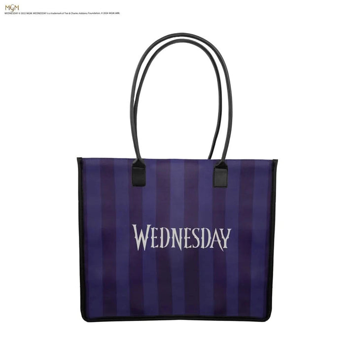 Wednesday Nevermore Academy Purple Shopping Bag CR2372