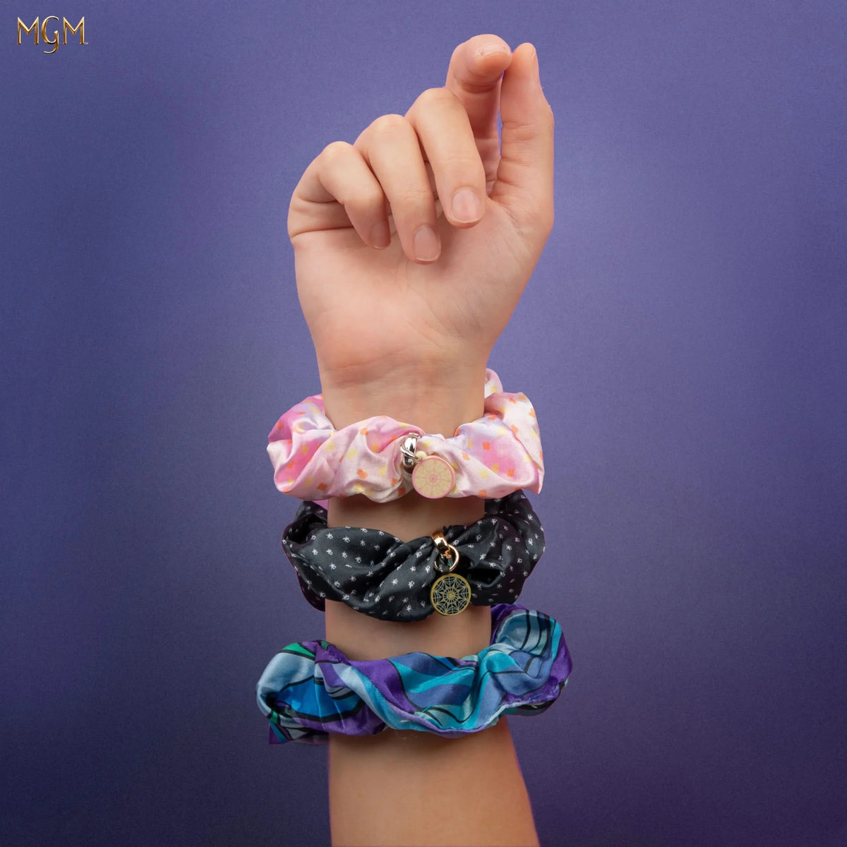 Wednesday Set Of 3 Wednesday Scrunchies CR2673