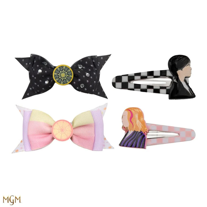 Wednesday Set Of 4 Wednesday Hair Clips CR2672