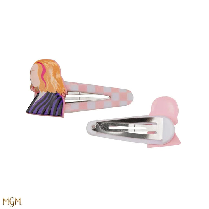 Wednesday Set Of 4 Wednesday Hair Clips CR2672