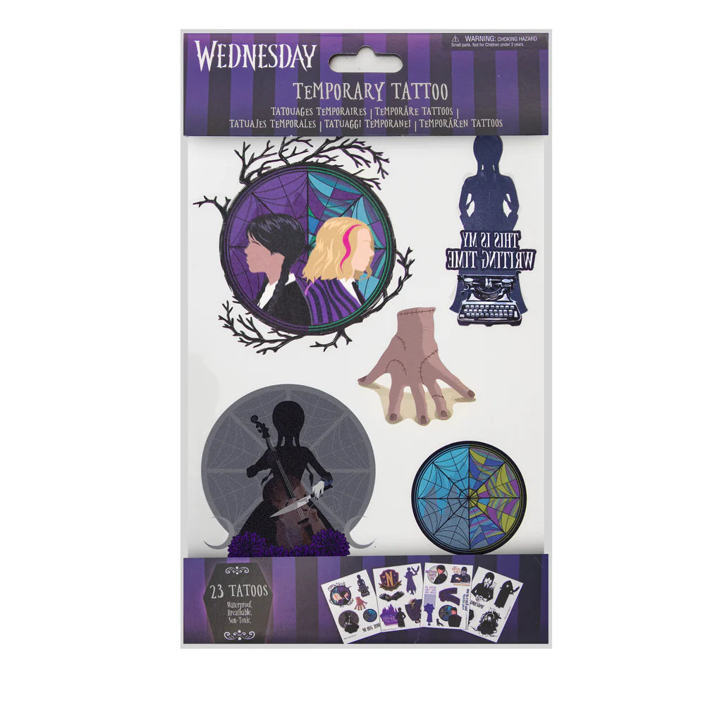 Wednesday Tattoos Set of 4 CR5270