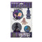 Wednesday Set Of 23 Wednesday Temporary Tattoos CR5270