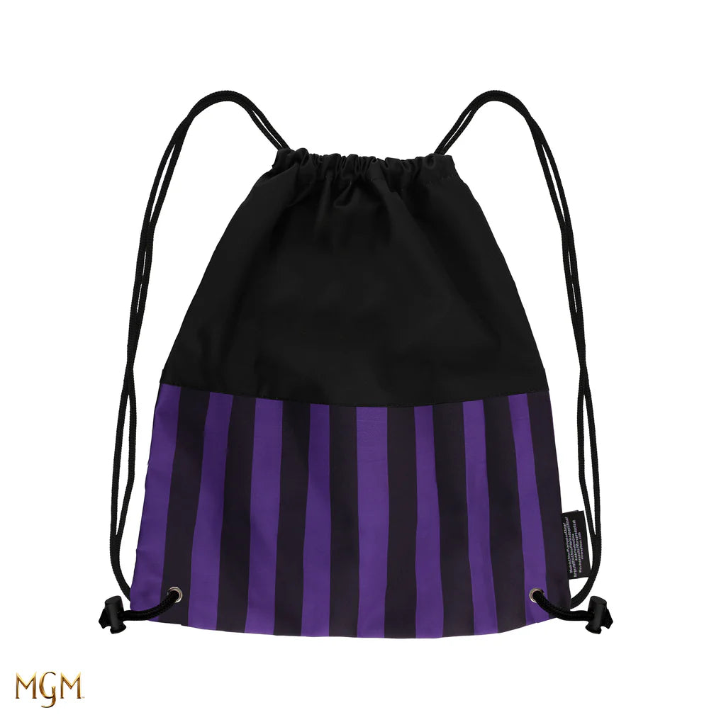 Wednesday Drawstring Bag Nevermore Academy Purple CR2478