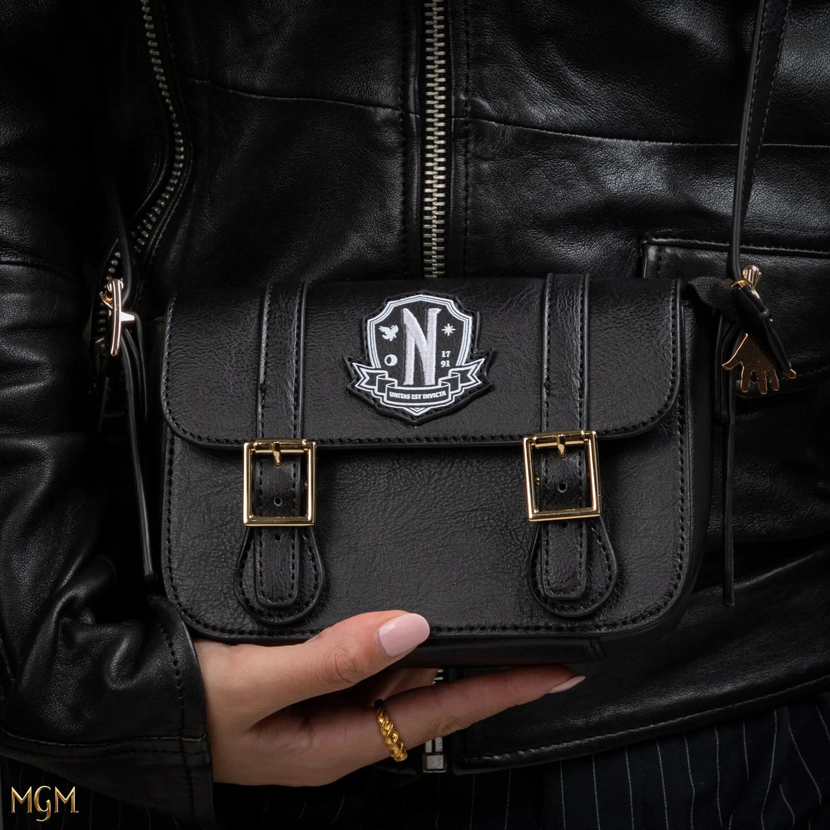Wednesday Nevermore Academy Satchel Bag CR2371