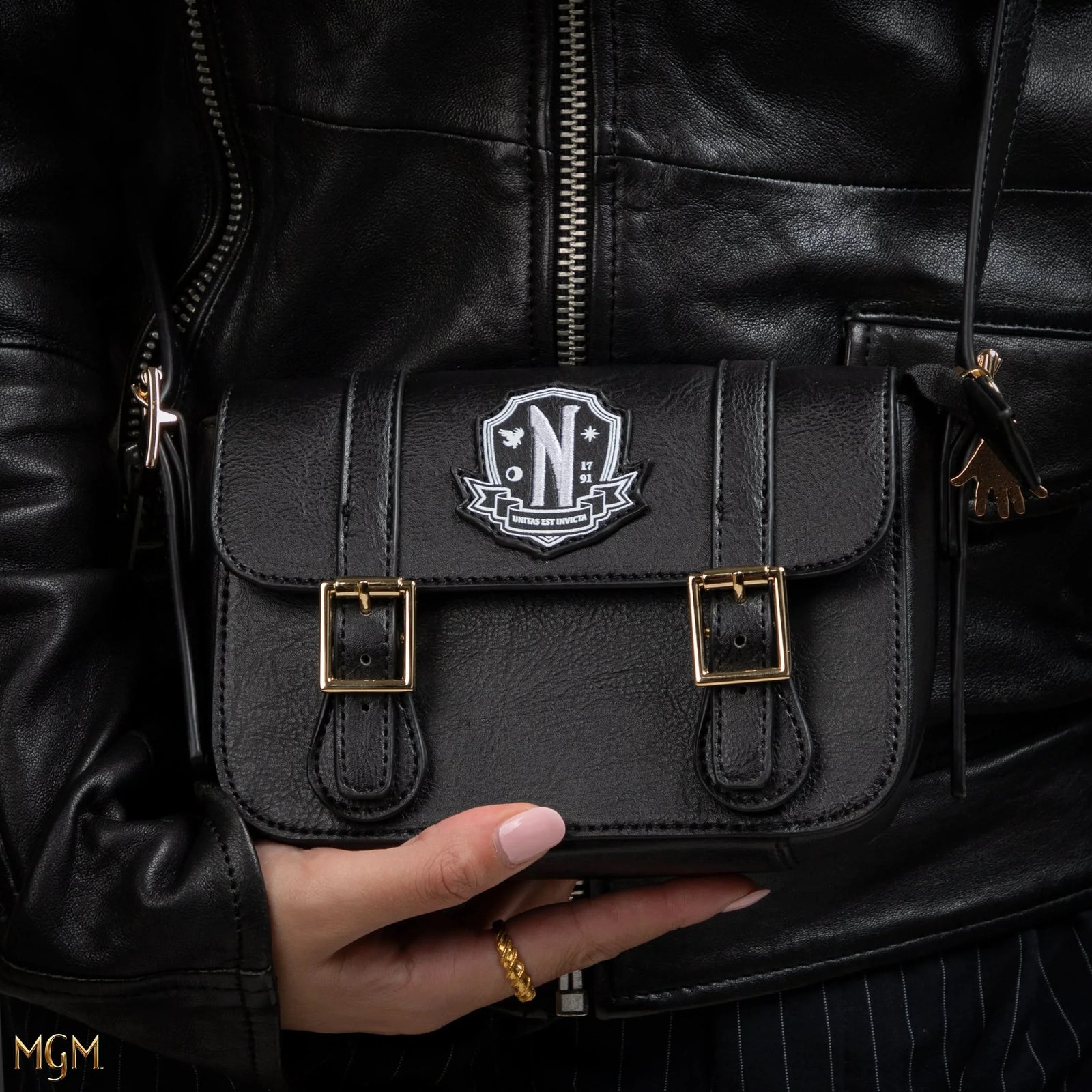Wednesday Nevermore Academy Satchel Bag CR2371