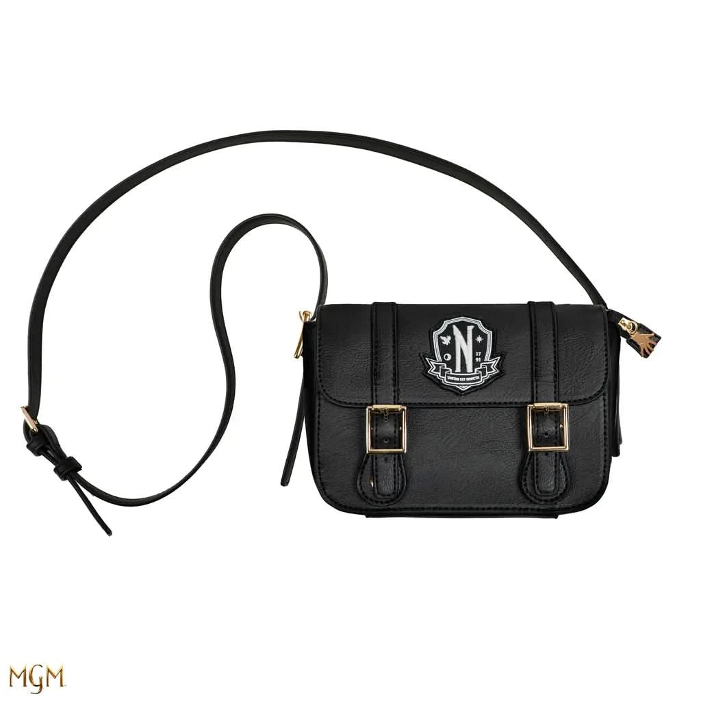 Wednesday Nevermore Academy Satchel Bag CR2371