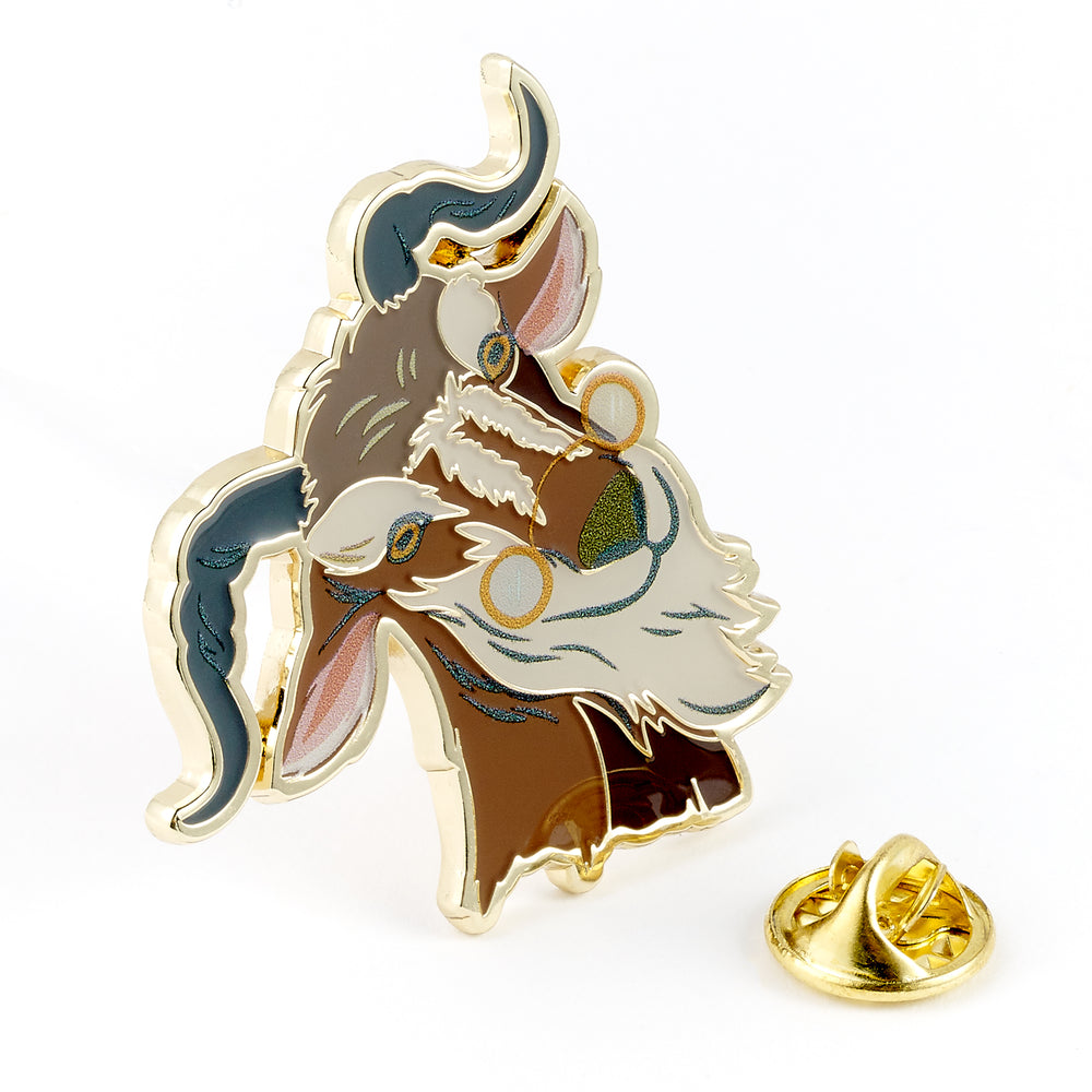 Wicked For Good Dr Dillamond Pin badge WFGPB002
