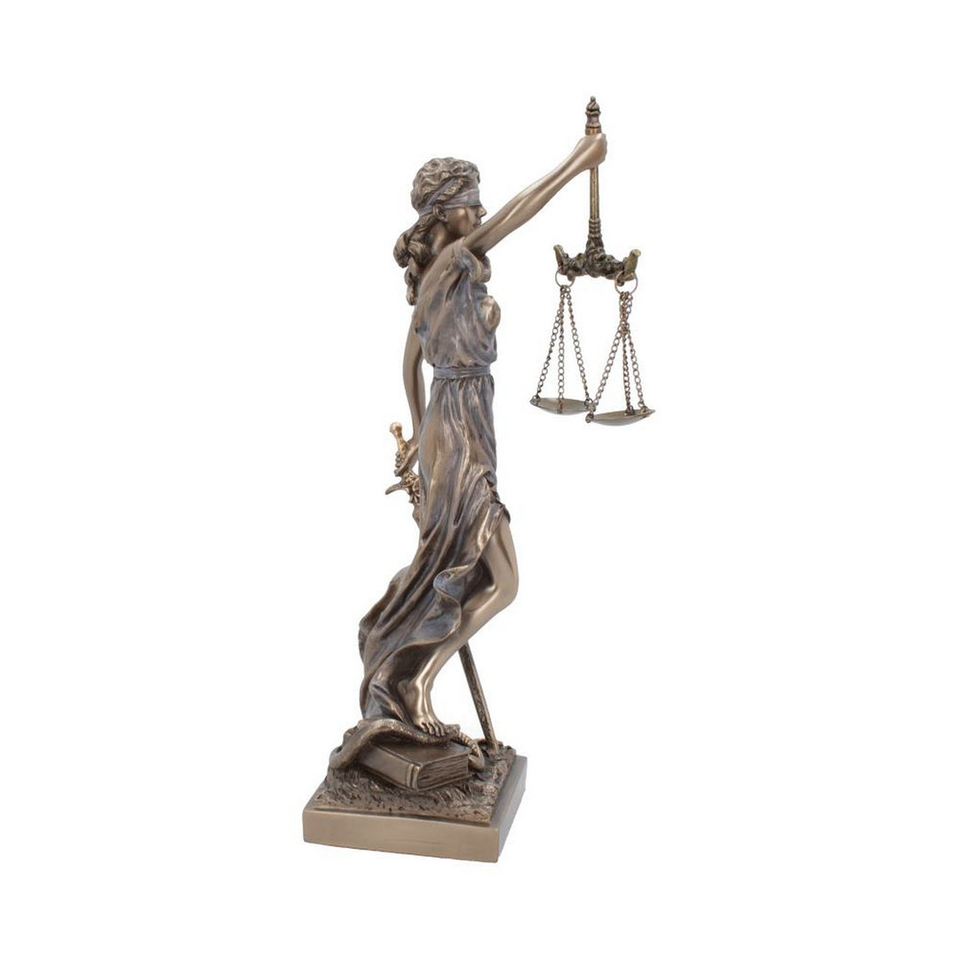 Bronzed La Justicia The Goddess Of Divine Justice 33cm WH20079