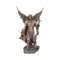 Bronzed Archangel Gabriel With Staff Religious Figurine 33.5cm WH20087