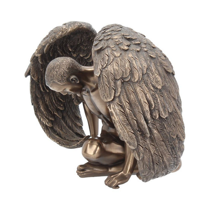 Angels Rest Figurine Bronze Naked Angel Ornament WH20091