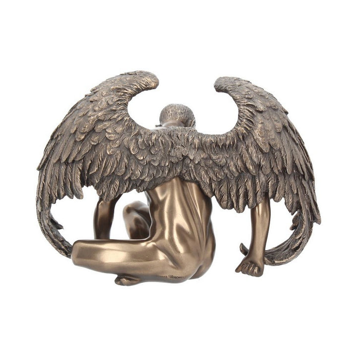 Angels Rest Figurine Bronze Naked Angel Ornament WH20091