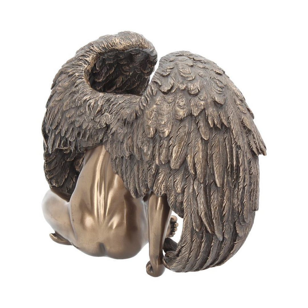Angels Rest Figurine Bronze Naked Angel Ornament WH20091