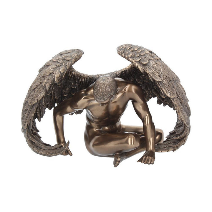 Angels Rest Figurine Bronze Naked Angel Ornament WH20091