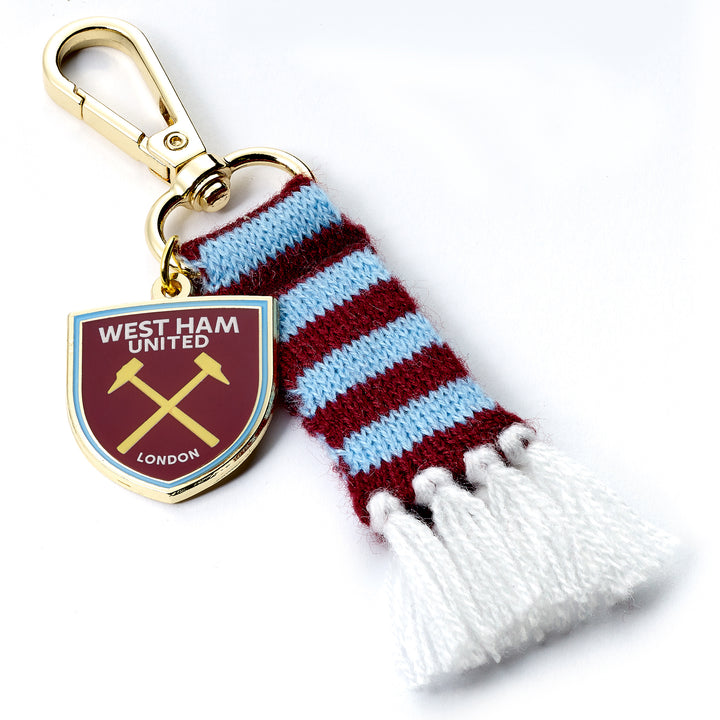 West Ham Football Club Crest And Scarf Back Pack Hanger WHUBH009
