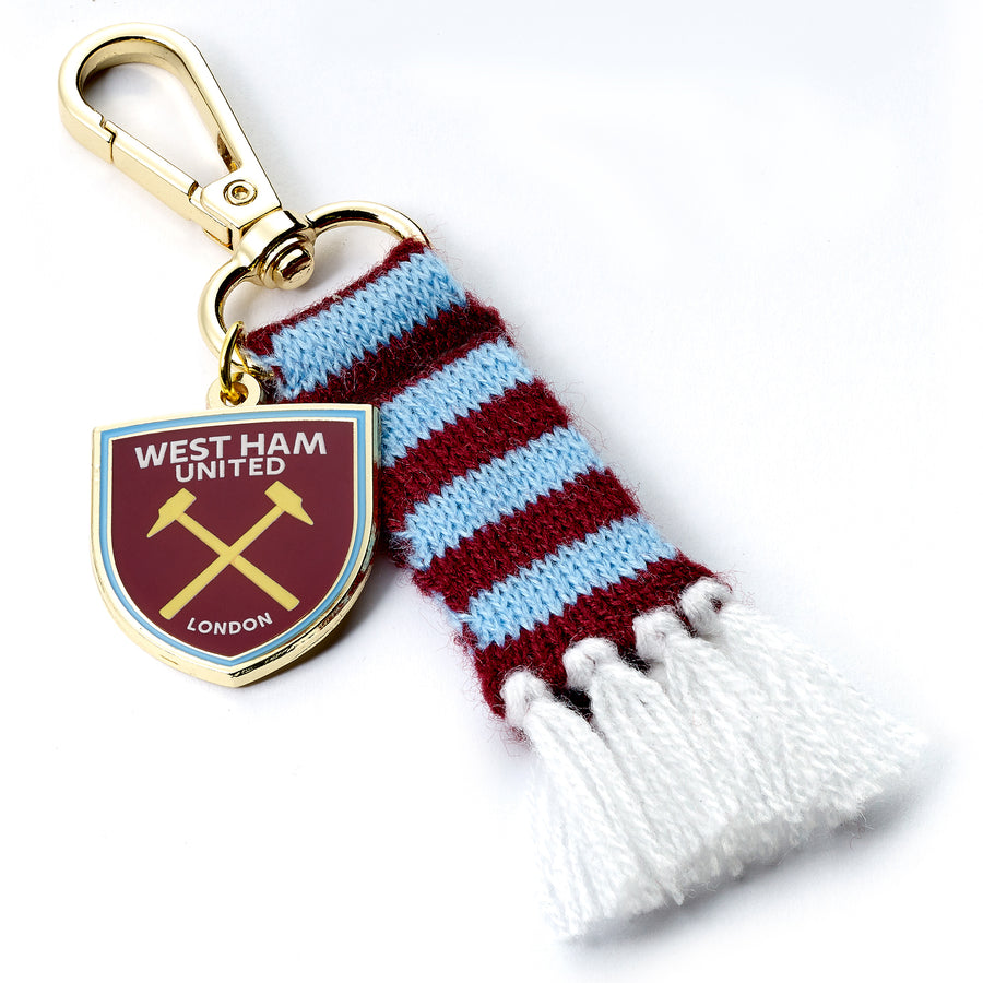 West Ham Football Club Crest And Scarf Back Pack Hanger WHUBH009