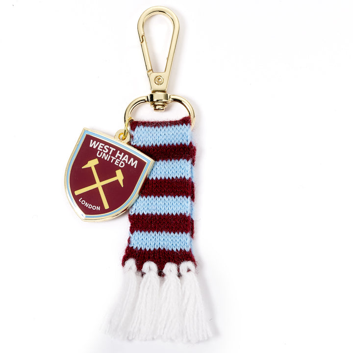 West Ham Football Club Crest And Scarf Back Pack Hanger WHUBH009