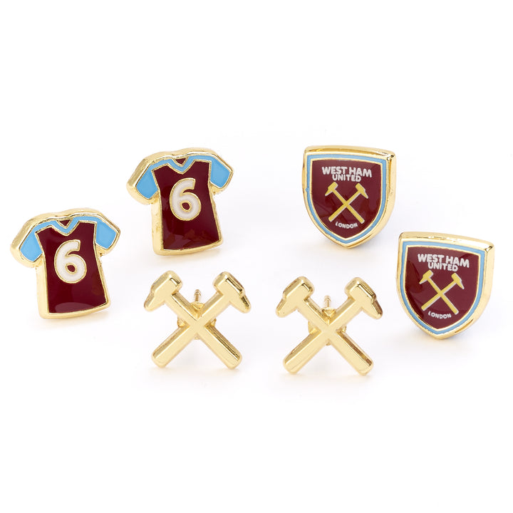 West Ham Football Club Stud Earring Set RMES0013