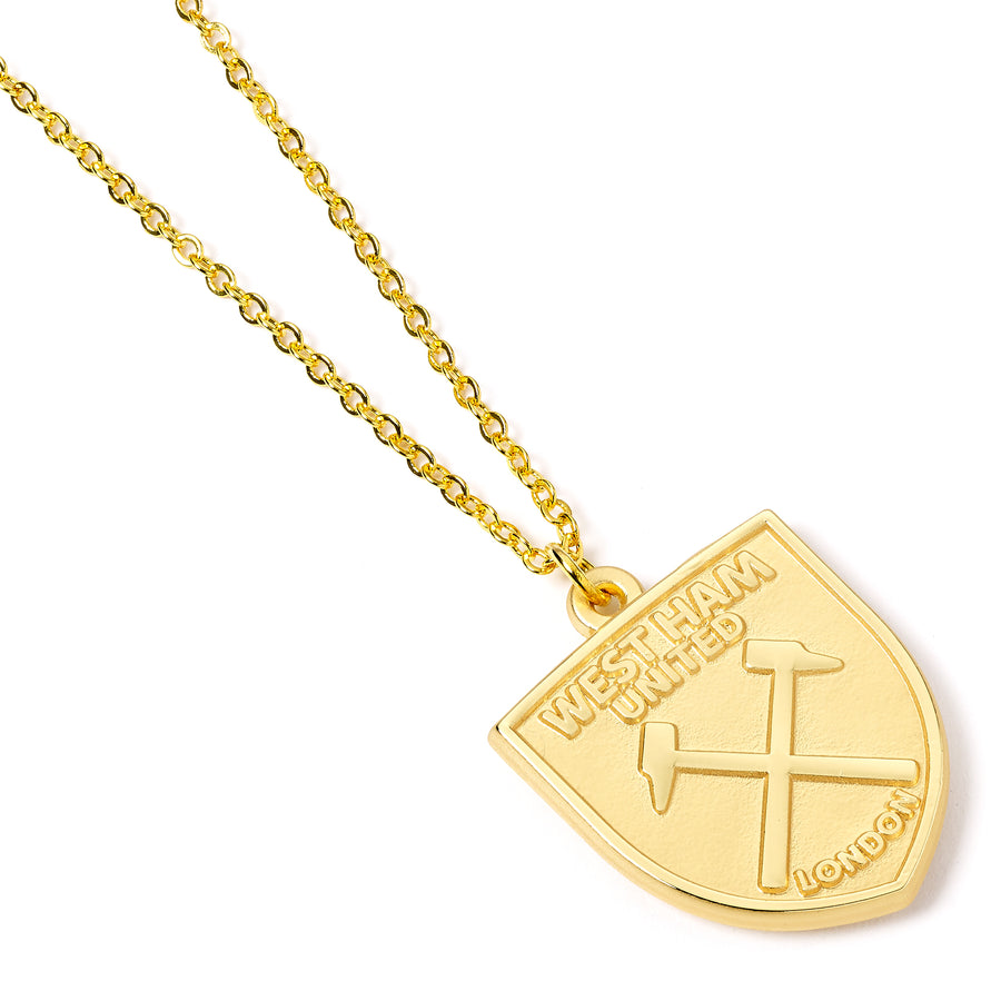 West Ham Football Club Shield Crest Necklace WHUN0001