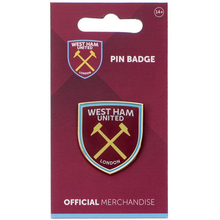 West Ham Football Club Crest Pin Badge WHUPB010