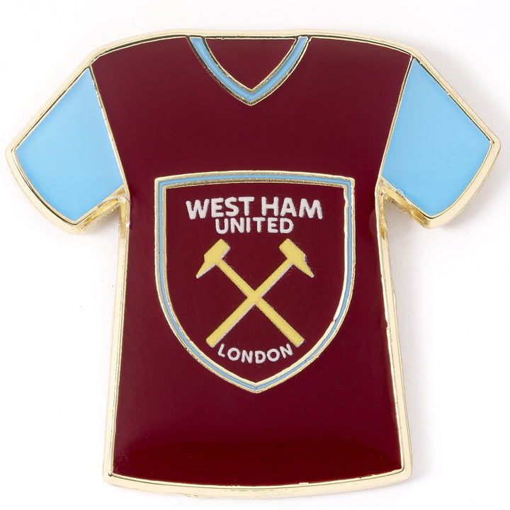 West Ham Football Club Shirt Pin Badge With Crest WHUPB012