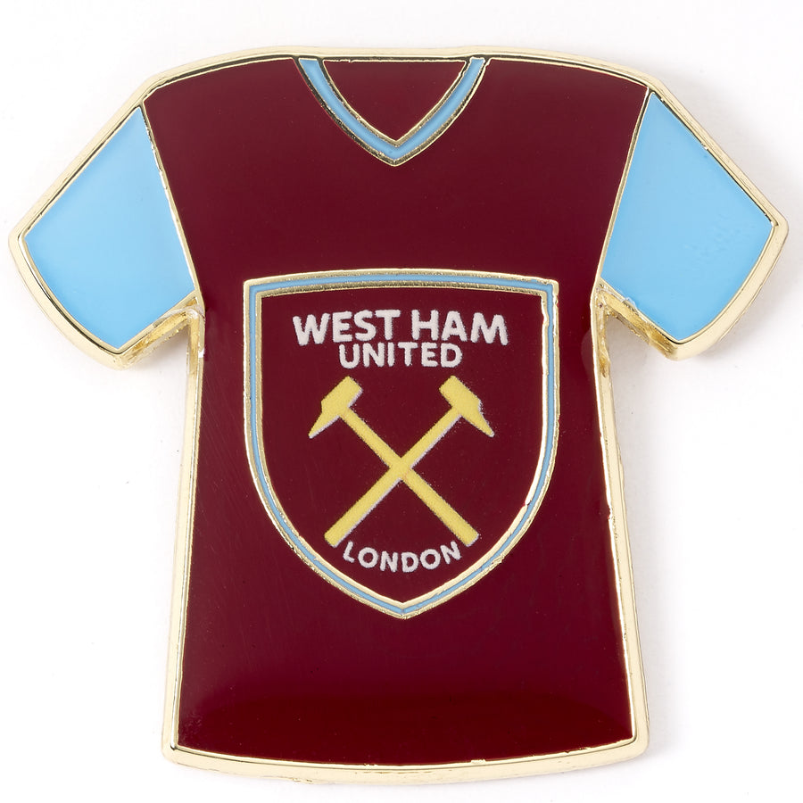 West Ham Football Club Shirt Pin Badge With Crest WHUPB012